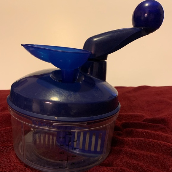 Vintage Blue Tupperware Quick Chef - Picture 2 of 5